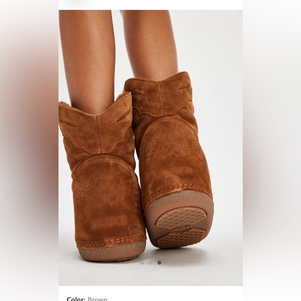 Free People “Cozy Cowboy Boots” Snow Boots ONE DAY ONKY EASTER PRICE DROP - Picture 4 of 15